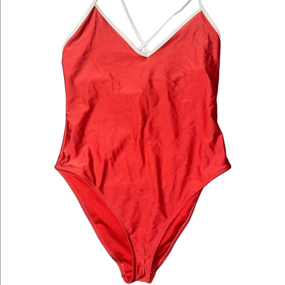 Red Forever 21 swim suit